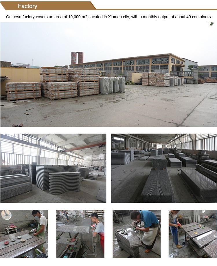 China most popular granite tombstone G664, tombstone prices