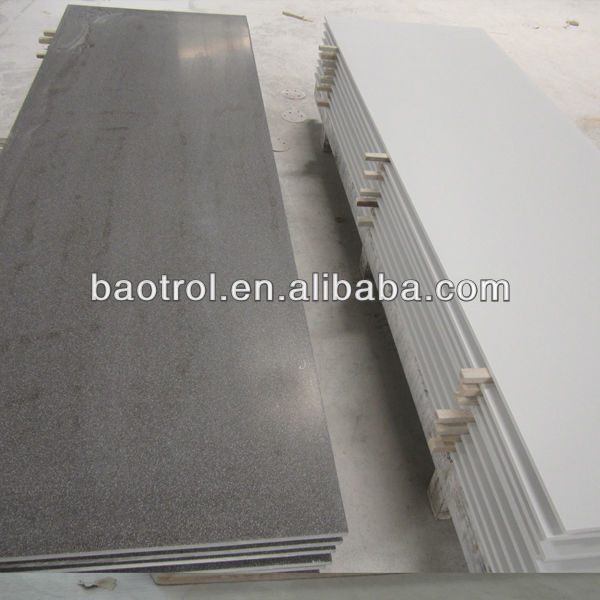 12mm glacier white solid surface sheet