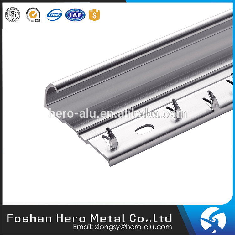 Factory Price Aluminium Profile Carpet Flooring Edge Trim Pvc Skirting