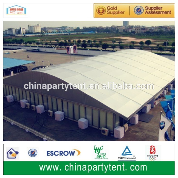 Factory supplier  Arcum shape  events glass wall tent