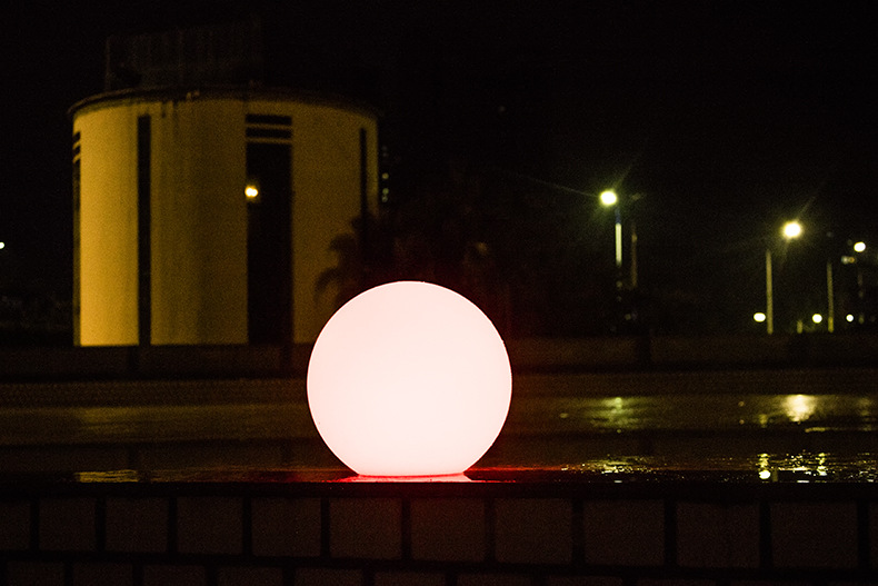 solar lamp,illuminated battery led ball