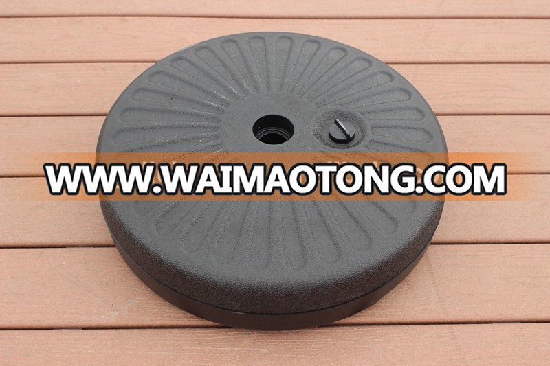 newest round umbrella base water-fill base RLF-00010BS