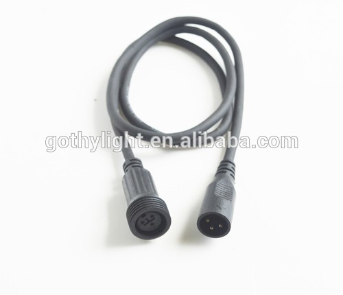 Waterproof DMX Cable Adapter For IP65 Stage Lights IP65 to IP20 DMX Signal Cable