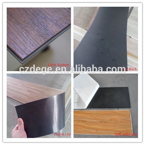 100% Waterproof PVC Floor Tile Like Wood Direct Factory