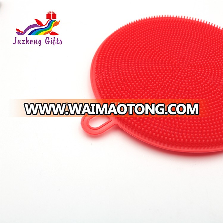 Dish Brush Scrubber Silicone Dish Chinese Kitchenware Dish Washing Sponge