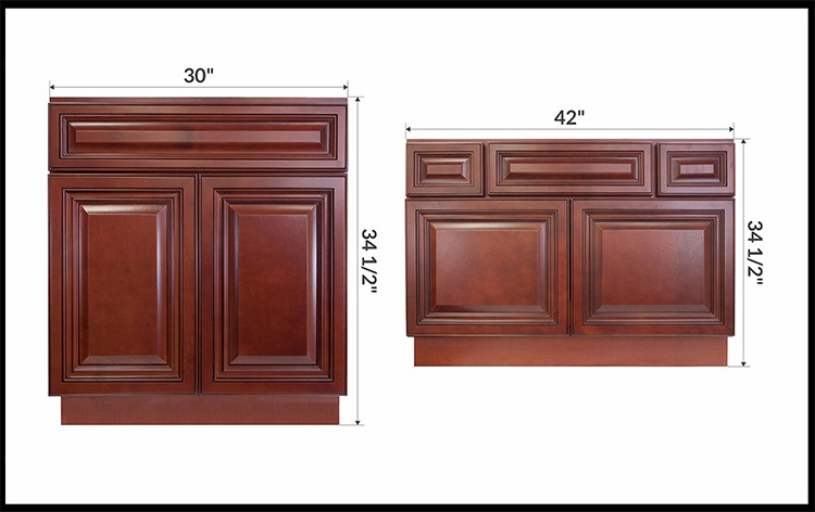 American Standard Cheap Wood Bathroom Vanity Cabinet Made In China