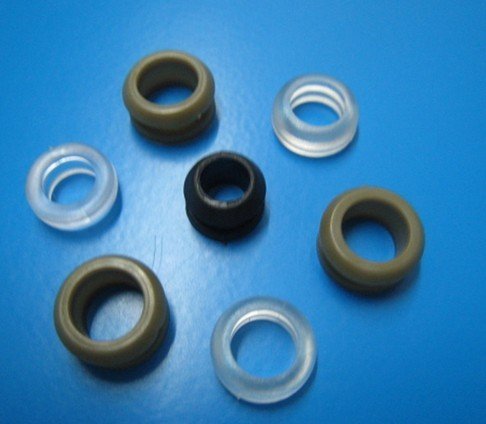 Molded silicone parts