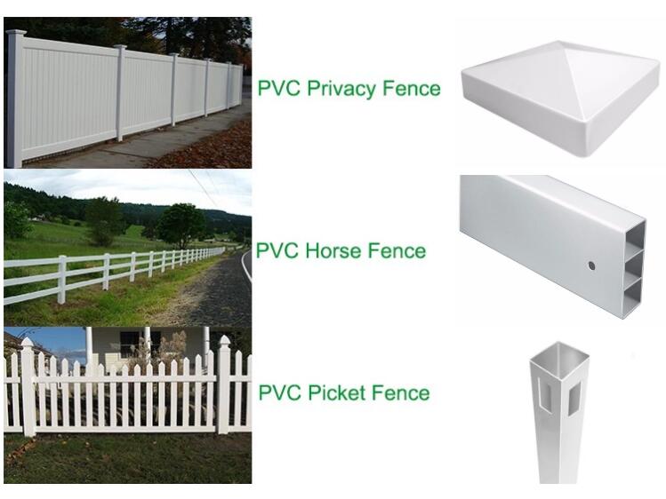 Ex-factory Price PVC Fence for Garden/Lawn