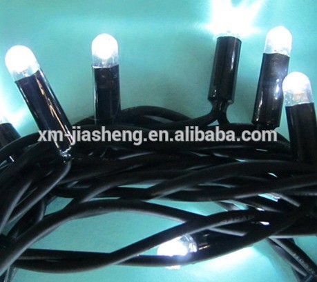 IP44, IP65 rubber cable wire string light,220V,110V CE,ROHS,UL waterpoof icicle light used for christmas,hotel,party ,decoration