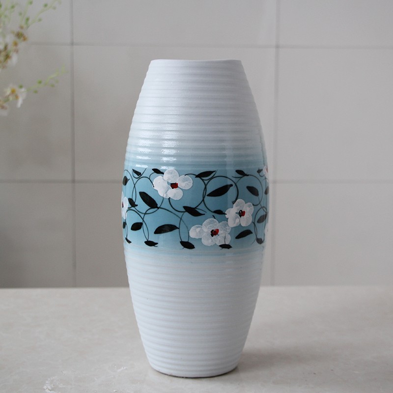 indoor ceramic porcelain flower vase for home decor