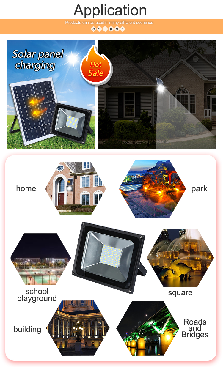 Portable IP54 Outdoor waterproof 10w 20w power bank Dimmable rgb rechargeable led flood light