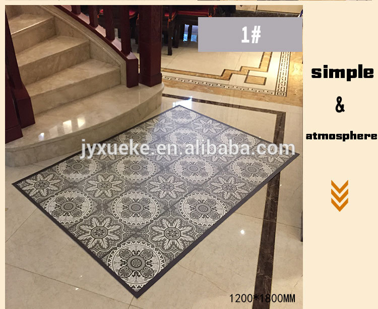 Custom anti-slip pvc floor carpet for indoor