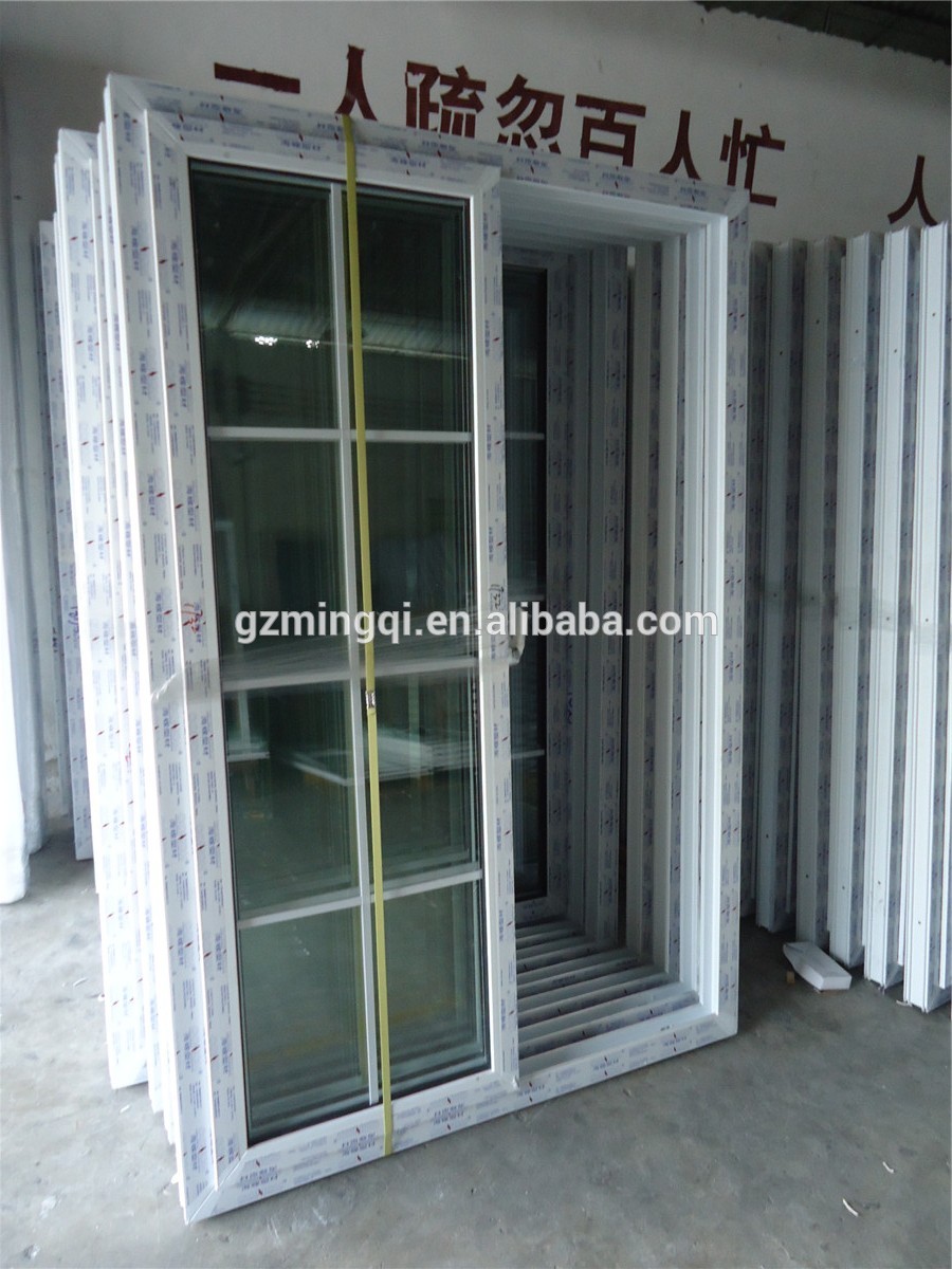 China modern grill design pvc kitchen sliding doors