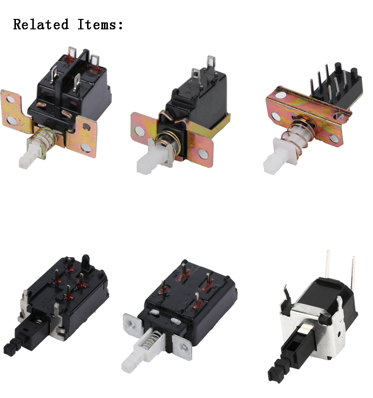 Factory Selling & Best price haitong Kdc A04 4pin push botton power switch