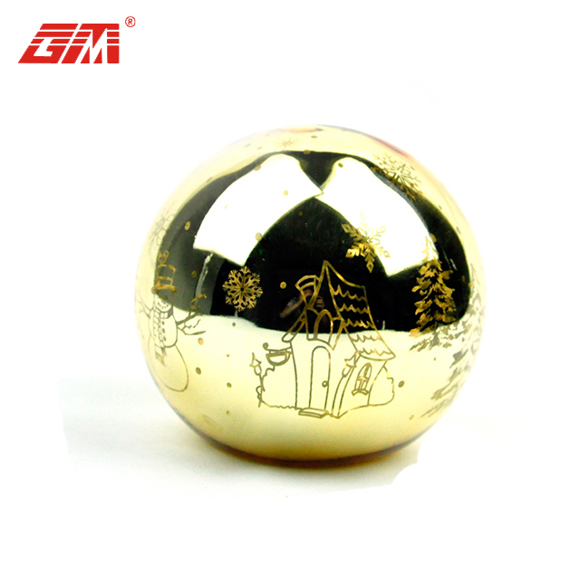 chinese supplier glass Christmas ball decoration for sale