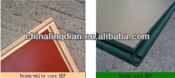 Popular Easy Installed Different Click System Laminate Flooring