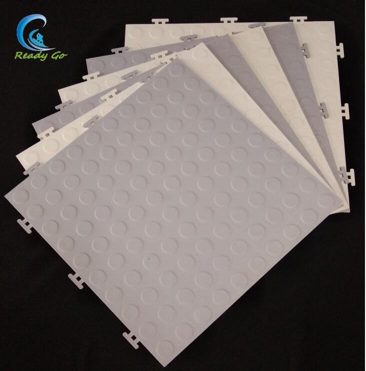 PVC interlocking removable floor tiles for futsal basketball tennis garage court floor