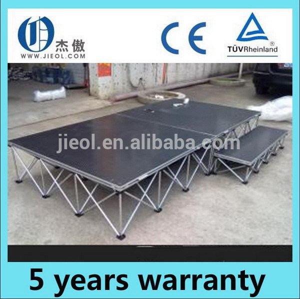 High quality classic design aluminum outdoor folding stage