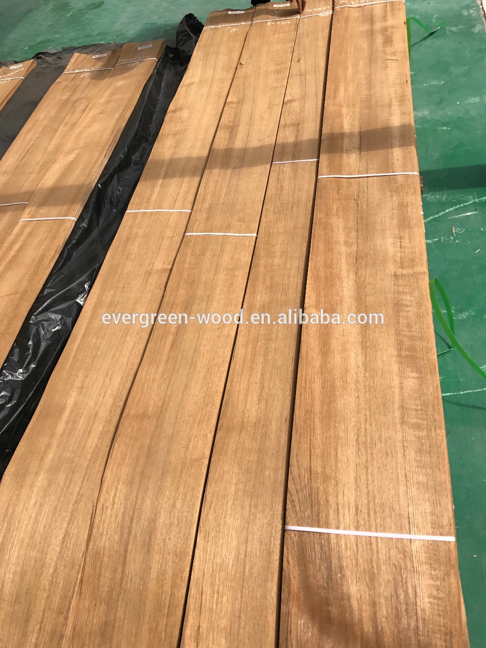 Burmese teak veneer rotary cut timber veneer for furniture