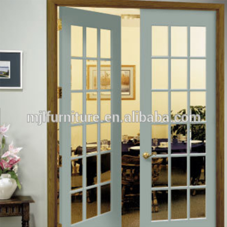 Residential Exterior Flush Door / Aluminum MDF Swing Door with Competitive Price