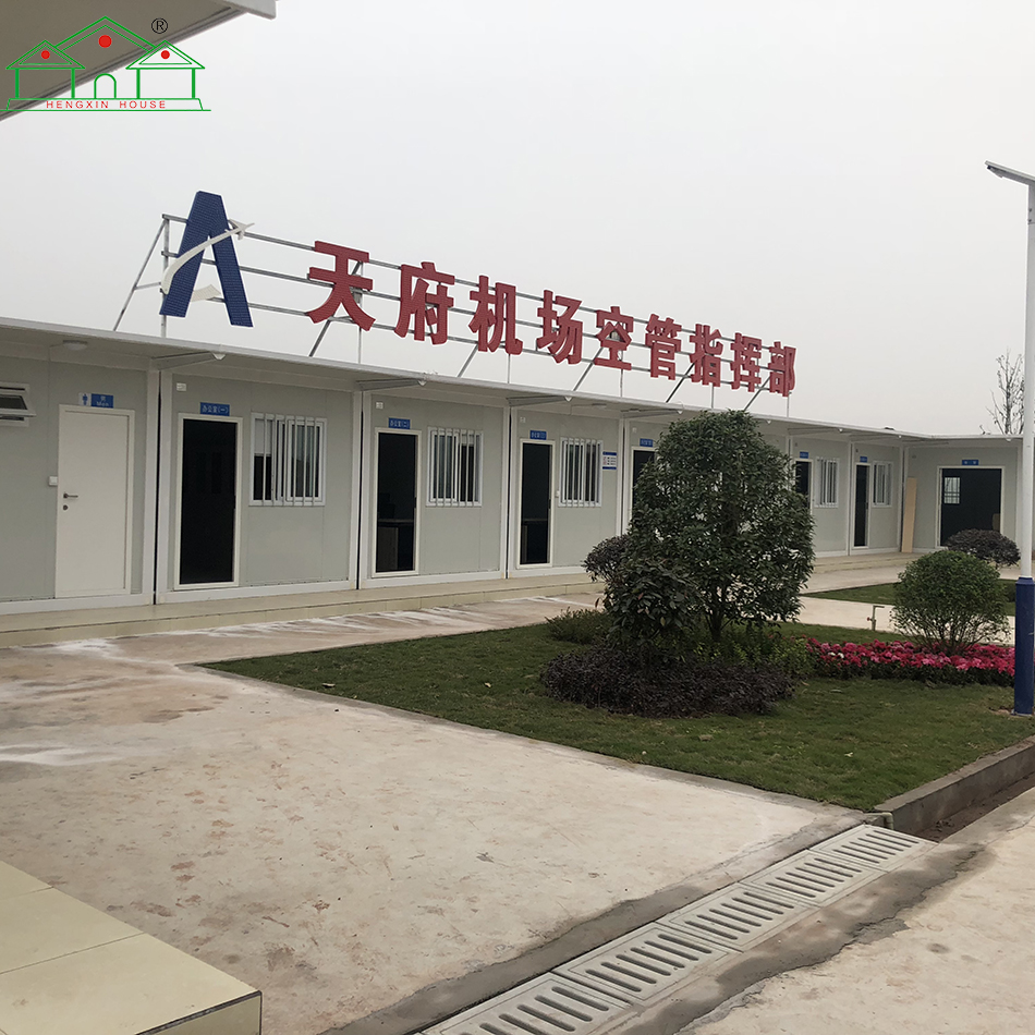 Wholesale ready made prefab camp house flat pack container office