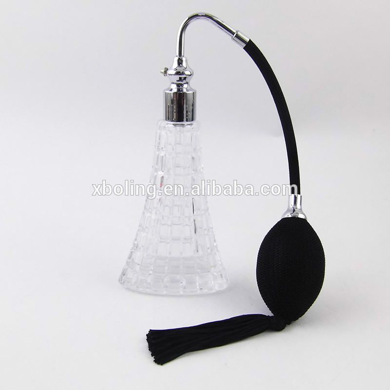 2019 New Design Unique Curving Long Pipe Atomizer Bulb Perfume Sprayer Pump