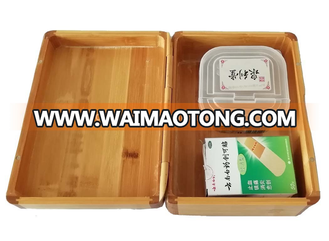 Good Quality Bamboo Storage Box Food Container Tea Organizer