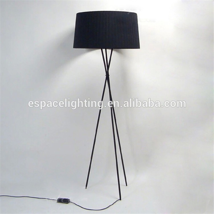 Durable tripod led lounge floor lamp