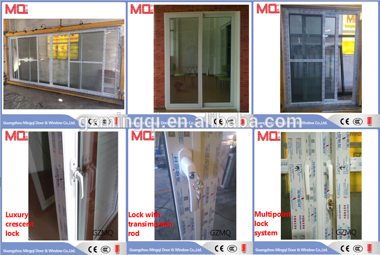 Competitive price PVC window Stylish Sliding PVC door