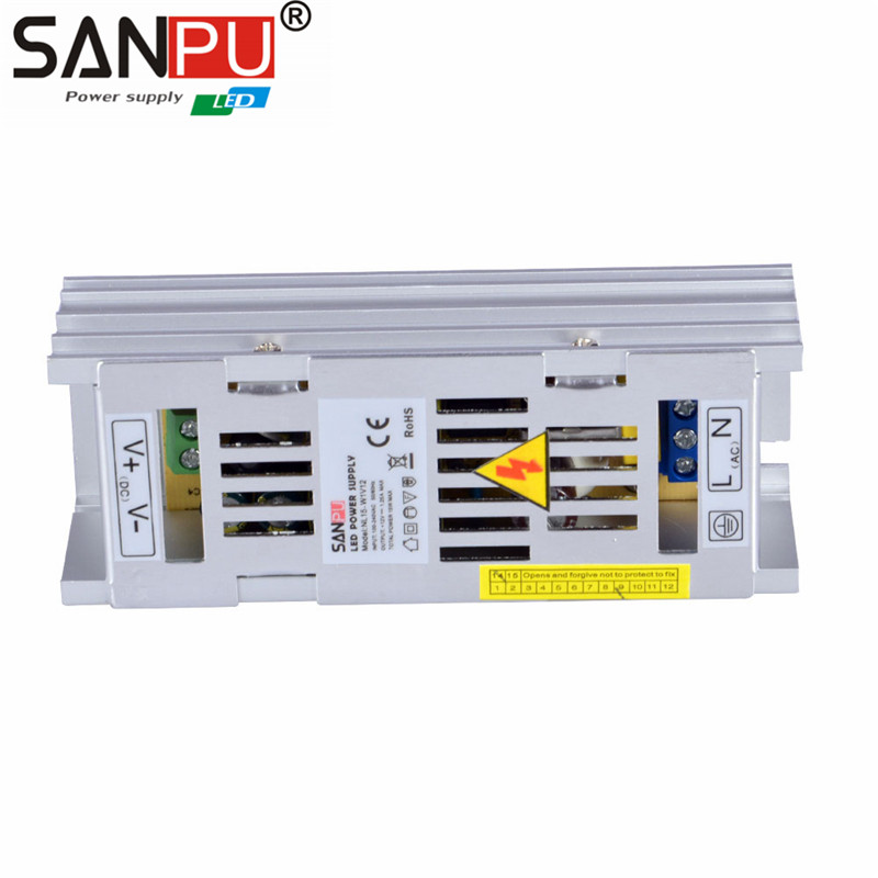 Wall mounted enclosure 220v 12v tranformer 15w led driver power supply