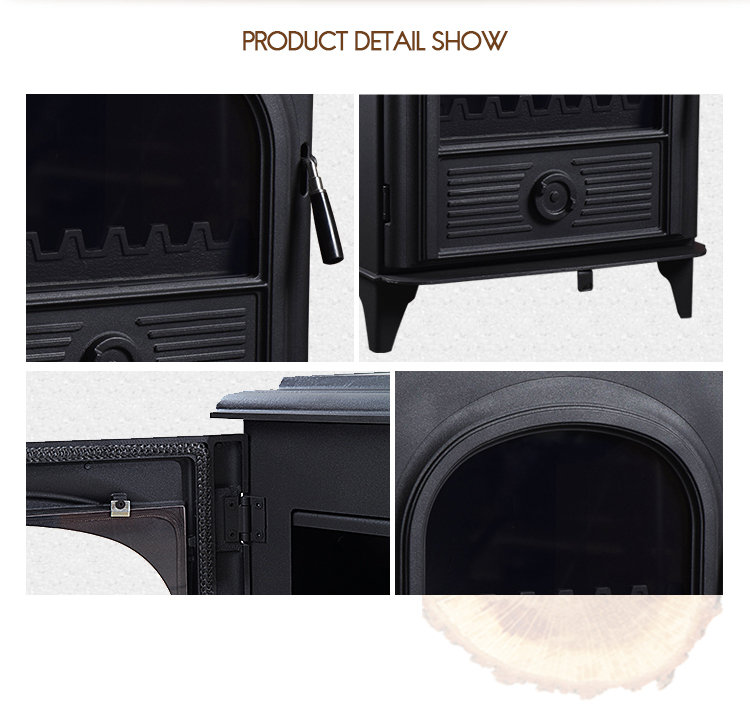 China Supplier Fireplace HiFlame Large Output Wood Burning Stove AL910