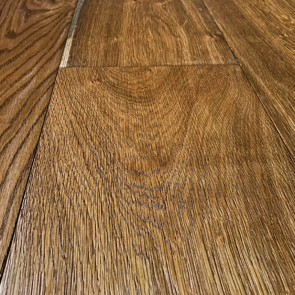 Deep Smoked Popular-Reactive Stain Engineered Wood Flooring