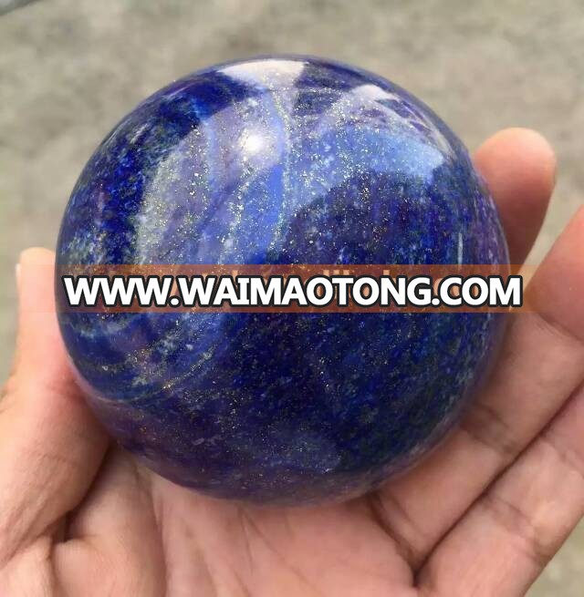 Nature lapis lazuli stone sphere/ball for sale