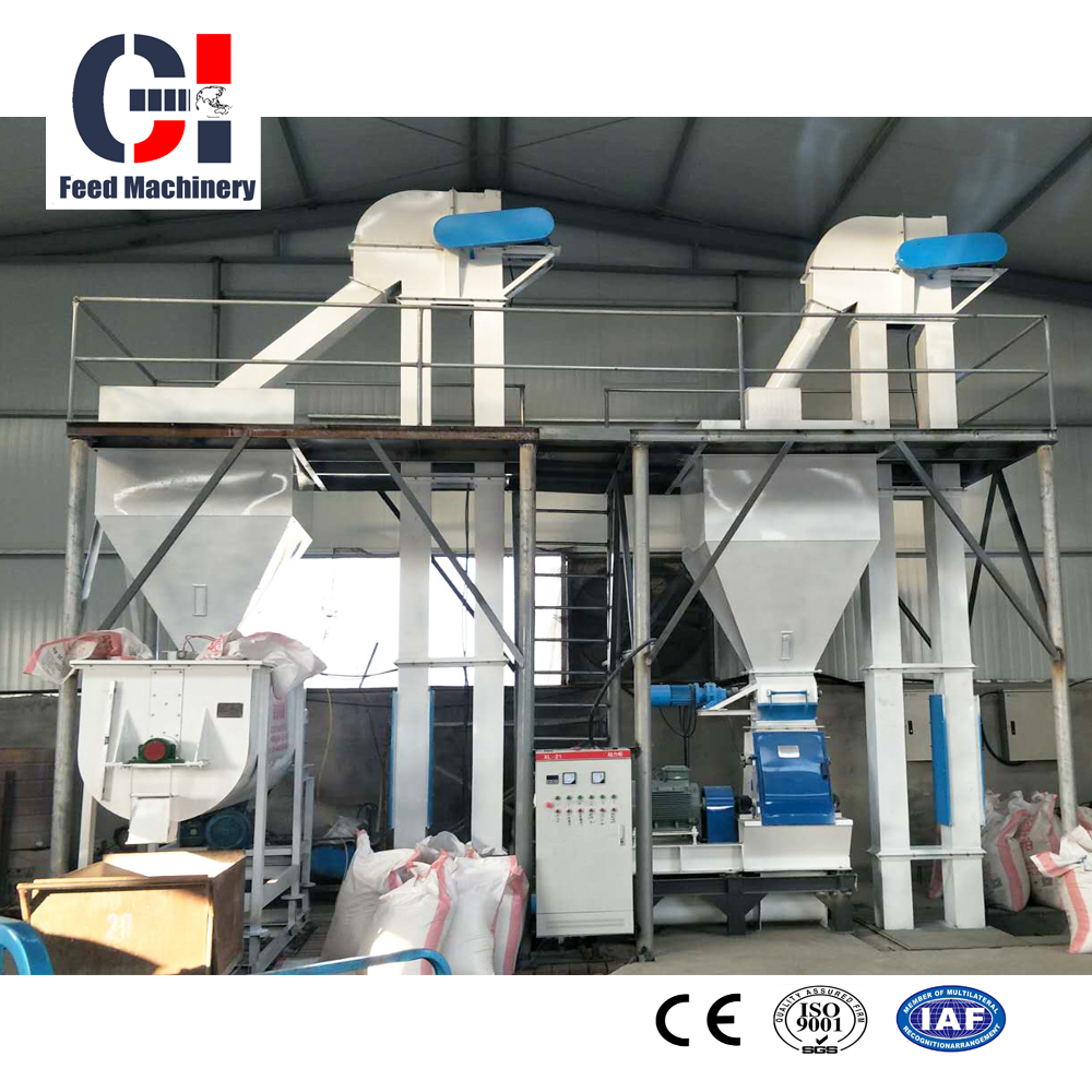 Factory directly supply automatic new animal feed pellet machine