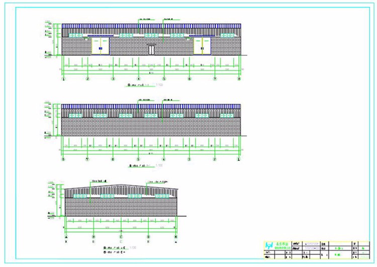 Industrial Prefabricated Steel Storage Hall