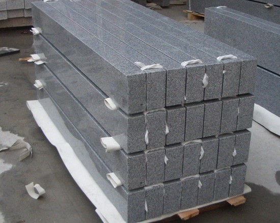 Black Grey Granite G654 Flamed Dark Grey Granite G654 Granite Slabs and Tiles