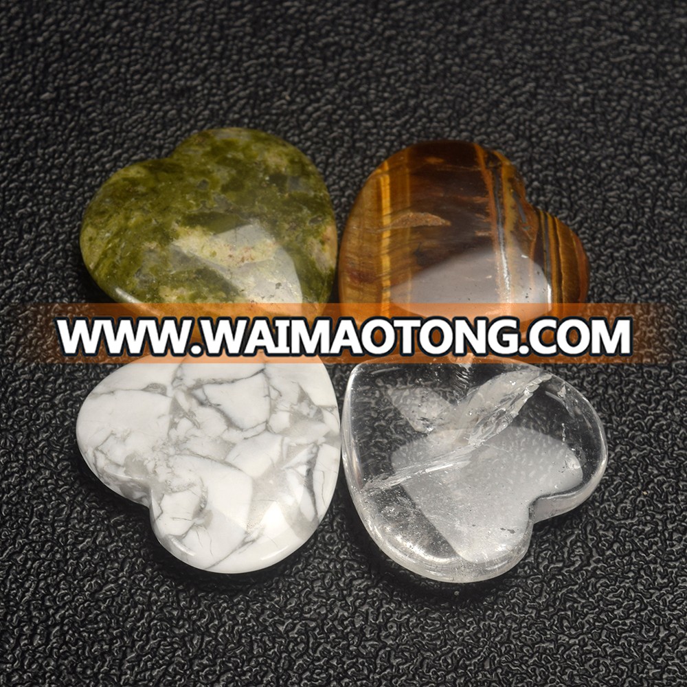 wholesale natural mixed sizes gemstones heart for sale