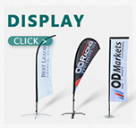 2020 Newest advertising display indoor ultra thin fabric frameless flex banner light box