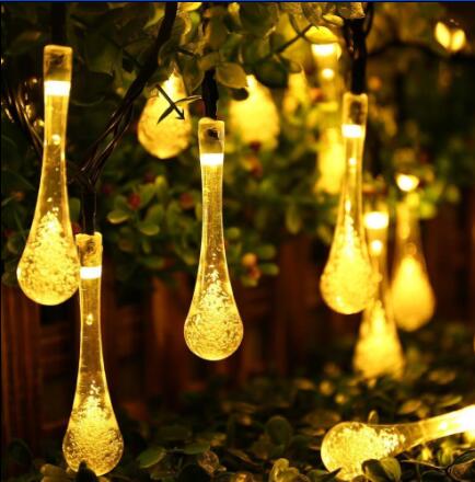 30pcs Bubble Ball solar Christmas light