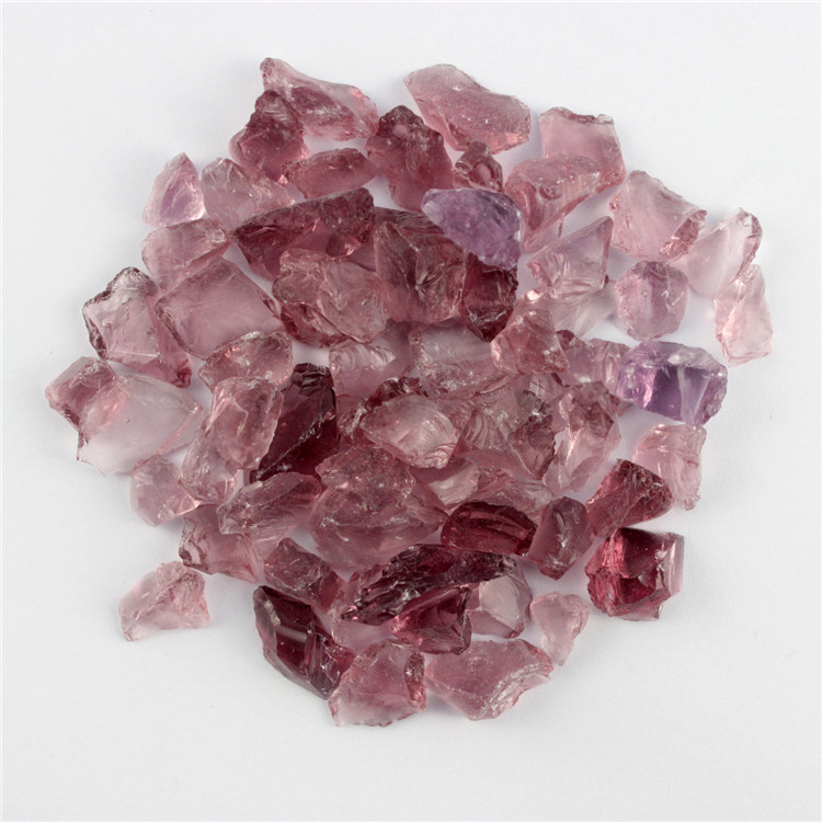 Low cost and high quality colored crushed glass products crushed glass colorful