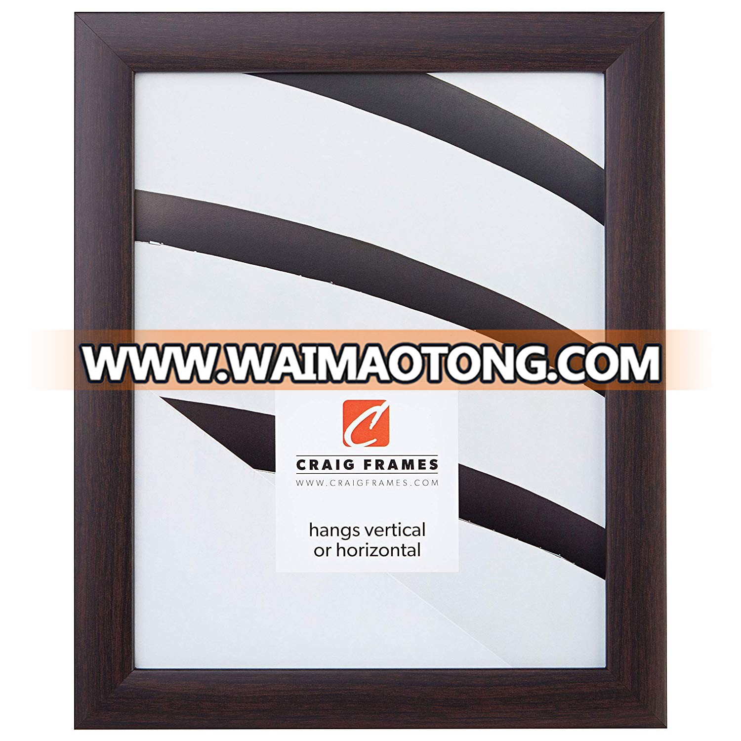 PVC picture frame moulding transparent clear glass photo frame