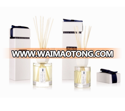 Home decor 80ml/150ml OEM luxury aroma reed diffuser with high quality packaging gift box