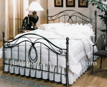 top-selling classic white wrought iron bed frame