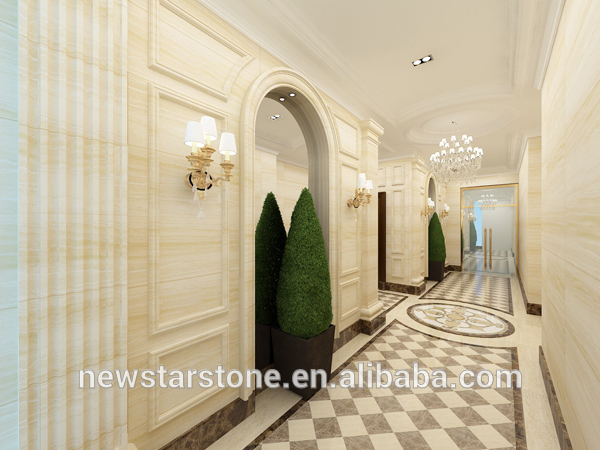 China Marble Flooring Waterjet Medallion for Interior