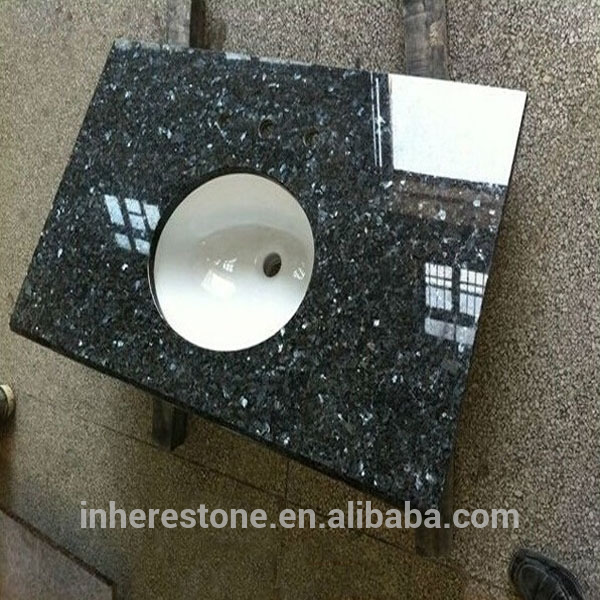 Chinese blue pearl kitchen granite countertops price