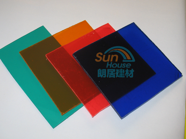 polycarbonate swimming pool cover, transparent roof tile