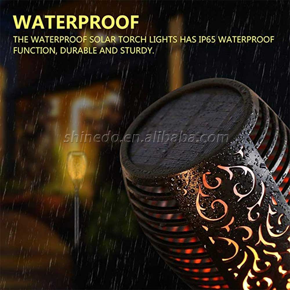 Shinedo Flickering Flames Torches Lights Waterproof Solar Lights Landscape Decoration Light