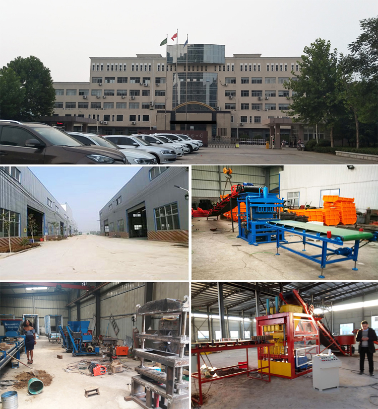 Concrete hollow block production line cement hollow brick production plant