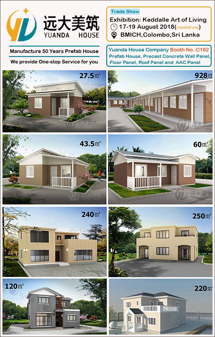 High quality Well-designed Prefabricated Houses in Steel for Vietnam