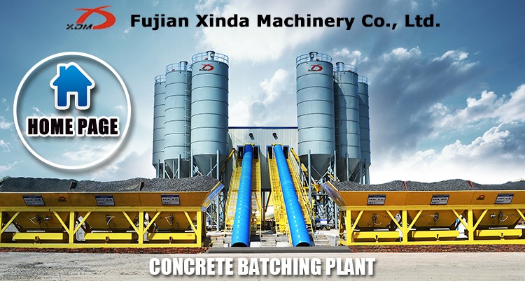 50m3/h Mobile Ready mix Concrete Batching Plant price